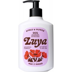 LUYA Mydło do rąk w płynie Mak i Kakao 95% ,400ml