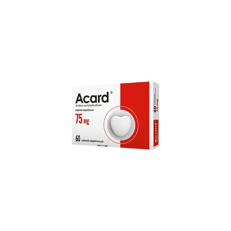 Acard 0,075 g, tabletki, 60 sztuk