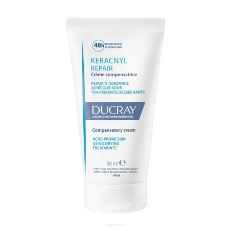 Ducray Keracnyl Repair, Krem odbudowujący ,50ml